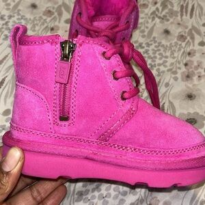 UGG Kids Vibrant Pink Boots